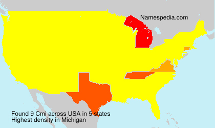 Surname Cmi in USA Surname Cmi in USA