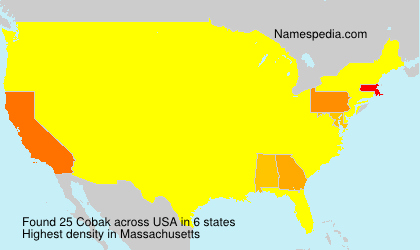 Surname Cobak in USA Surname Cobak in USA