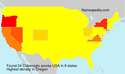 Surname Cobanoglu in USA Surname Cobanoglu in USA