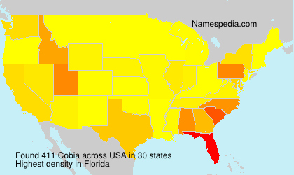 Surname Cobia in USA