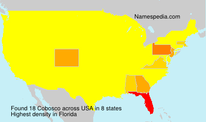 Surname Cobosco in USA Surname Cobosco in USA