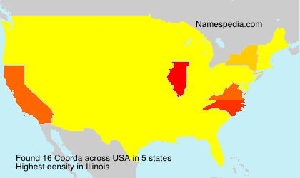 Surname Cobrda in USA Surname Cobrda in USA