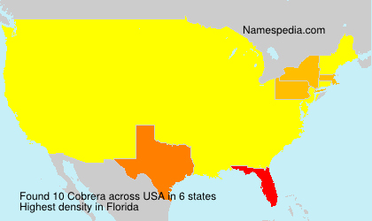 Surname Cobrera in USA Surname Cobrera in USA
