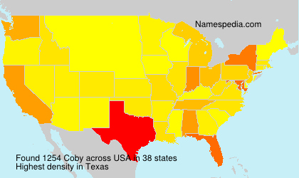 Surname Coby in USA Surname Coby in USA