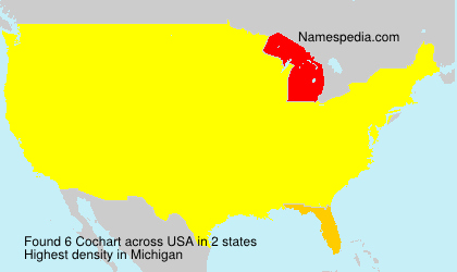 Surname Cochart in USA Surname Cochart in USA