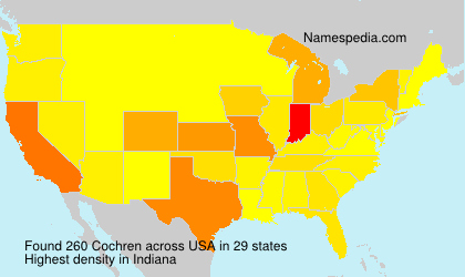 Surname Cochren in USA Surname Cochren in USA