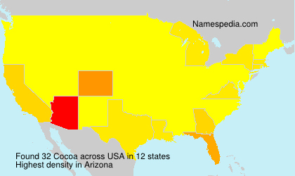 Surname Cocoa in USA Surname Cocoa in USA