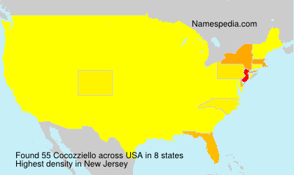 Surname Cocozziello in USA Surname Cocozziello in USA