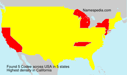 Surname Codee in USA Surname Codee in USA