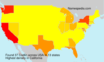 Surname Codlin in USA Surname Codlin in USA