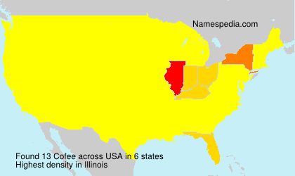 Surname Cofee in USA Surname Cofee in USA