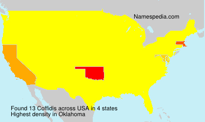 Surname Coffidis in USA Surname Coffidis in USA