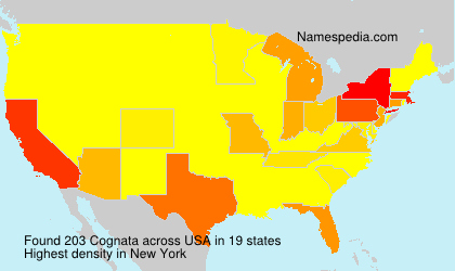 Surname Cognata in USA Surname Cognata in USA