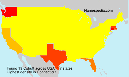 Surname Cohutt in USA Surname Cohutt in USA