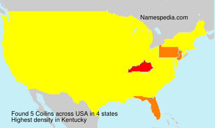 Surname Coilins in USA Surname Coilins in USA