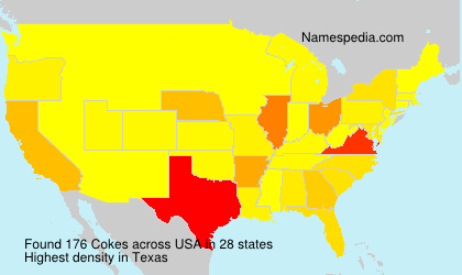 Surname Cokes in USA Surname Cokes in USA