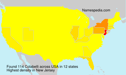 Surname Colabelli in USA Surname Colabelli in USA
