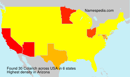 Surname Colarich in USA Surname Colarich in USA