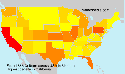 Surname Colborn in USA Surname Colborn in USA