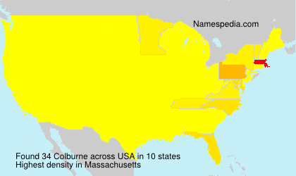 Surname Colburne in USA Surname Colburne in USA