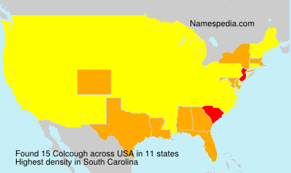 Surname Colcough in USA Surname Colcough in USA