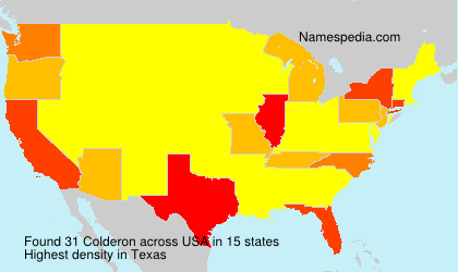 Surname Colderon in USA Surname Colderon in USA