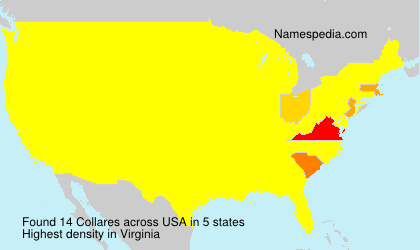 Surname Collares in USA Surname Collares in USA