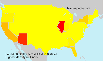 Surname Collay in USA Surname Collay in USA