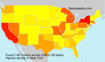 Surname Collens in USA Surname Collens in USA