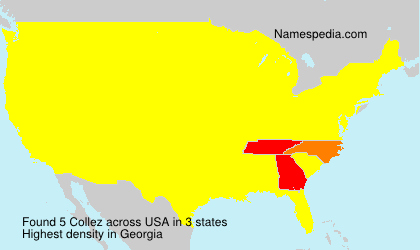 Surname Collez in USA Surname Collez in USA