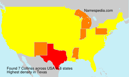 Surname Collinss in USA Surname Collinss in USA