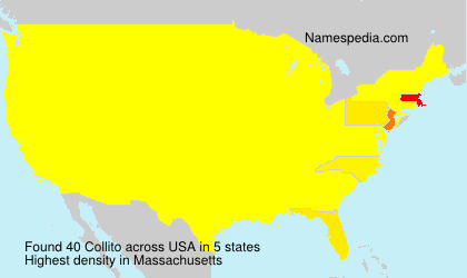 Surname Collito in USA Surname Collito in USA