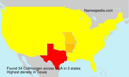 Surname Collmorgen in USA