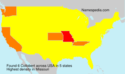 Surname Collobert in USA Surname Collobert in USA