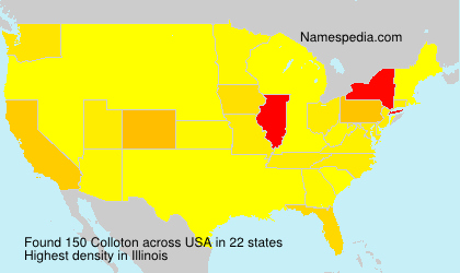 Surname Colloton in USA Surname Colloton in USA