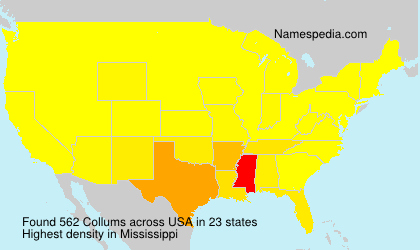 Surname Collums in USA Surname Collums in USA