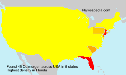 Surname Colmorgen in USA Surname Colmorgen in USA