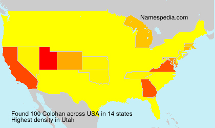 Surname Colohan in USA Surname Colohan in USA