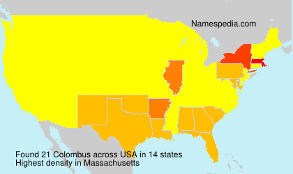 Surname Colombus in USA Surname Colombus in USA