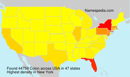 Surname Colon in USA Surname Colon in USA