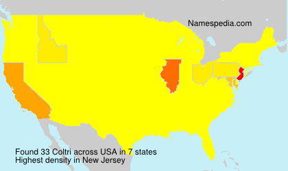 Surname Coltri in USA Surname Coltri in USA