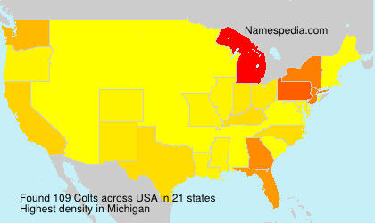 Surname Colts in USA Surname Colts in USA