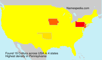 Surname Coltura in USA Surname Coltura in USA