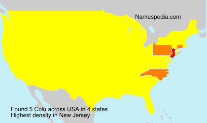 Surname Colu in USA Surname Colu in USA