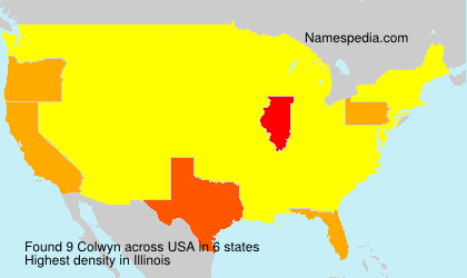 Surname Colwyn in USA Surname Colwyn in USA