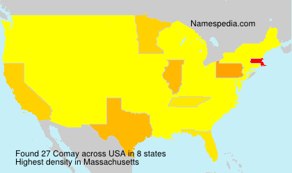 Surname Comay in USA Surname Comay in USA