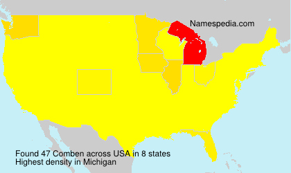 Surname Comben in USA Surname Comben in USA