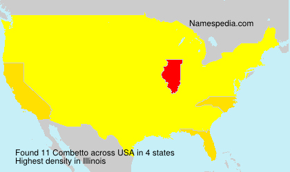 Surname Combetto in USA Surname Combetto in USA