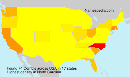Surname Combis in USA Surname Combis in USA