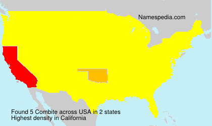 Surname Combite in USA Surname Combite in USA
